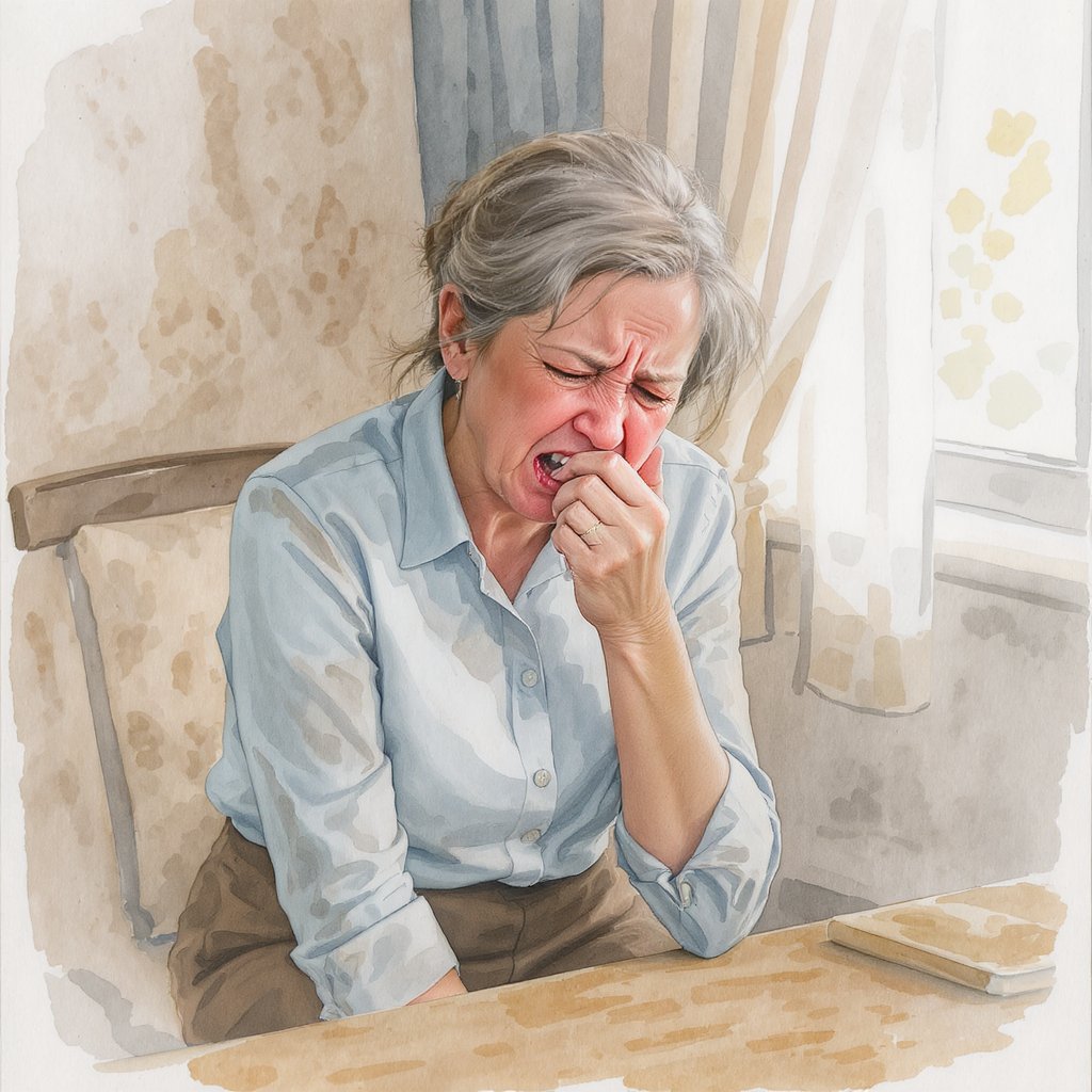 broken denture